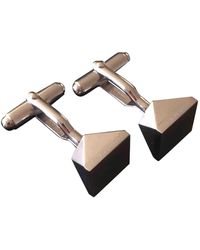 Lanvin Boutons de manchette en Métal Argenté - Métallisé