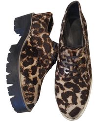 Sandro Synthetikpelz Schnürschuhe - Mehrfarbig