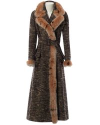 Valentino Tweed Mäntel - Mehrfarbig