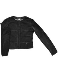 Chanel Giacca in cotone nero
