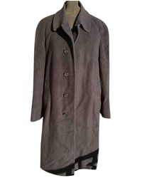 Burberry Cashmere Coat - Blue