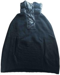 Moncler Vest en Laine Noir