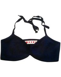 Marni Camisa en seda azul