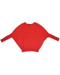 Maje Red Wool Knitwear