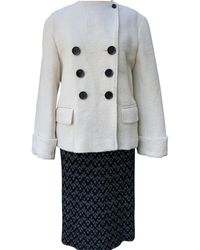 Étoile Isabel Marant Giacca in lana bianco \N