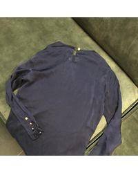 Chanel Seide Bluse - Blau