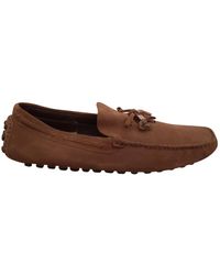 Louis Vuitton Mocassins en Suede Kaki - Multicolore