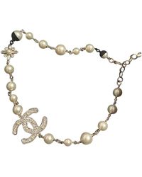 Chanel Spilla in metallo CC - Multicolore