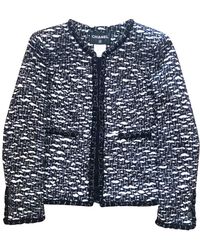 Chanel Giacca corta in Lana - Nero