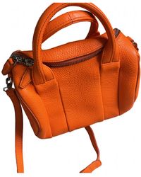 Alexander Wang Rockie Leder Cross body tashe - Orange