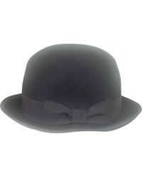 Sandro Wolle Hüte - Schwarz