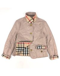 Burberry Jacke Polyester Beige - Natur