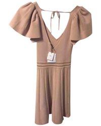 Sandro Spring Summer 2019 Midi kleid - Pink