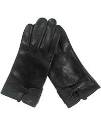 Sandro Leder Handschuhe - Schwarz