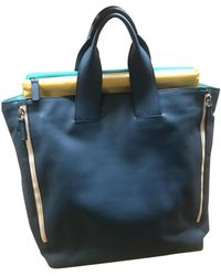 Ferragamo Leder Taschen - Blau