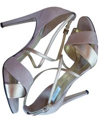 Max Mara Multicolour Leather Sandals
