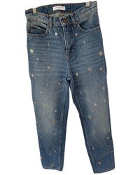 Sandro Blue Denim - Jeans Jeans