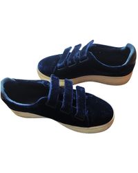 Sandro Samt Sneakers - Blau