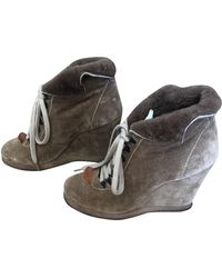 Sandro Leder Gefüttert - Mehrfarbig