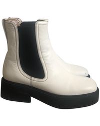 Marni Stivali in Pelle - Bianco