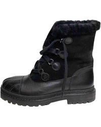 Chanel Stivali con pelo - Nero