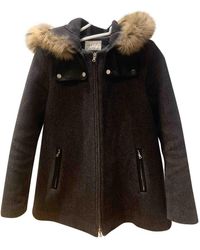 Sandro Wolle Kurzmäntel - Mehrfarbig