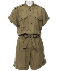 Burberry Silk Jumpsuit - Multicolour