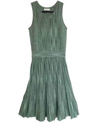 Sandro Midi kleid - Grün