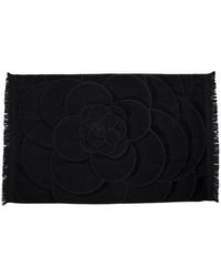 Chanel Pañuelos en cachemira negro \N