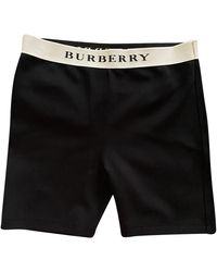Burberry Cloth Shorts - Black