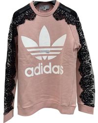 Stella McCartney Pull.Gilets \N en Coton Rose - Multicolore