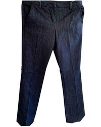 Moncler Jean droit - Bleu