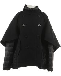 Moncler Vest en Laine Noir