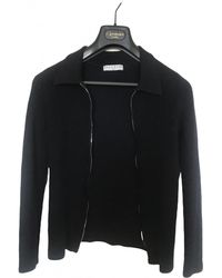 Sandro Pullover Viskose Blau