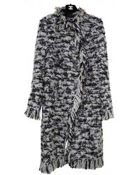 Chanel Tweed Mantel - Grau