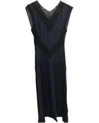 Sandro SS19 Midi kleid - Mehrfarbig