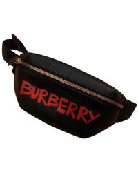 Burberry Leder Taschen - Schwarz
