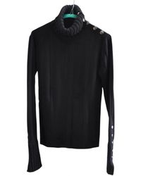 Chanel Wolle Pullover - Schwarz