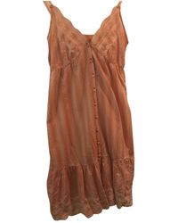 Sandro Midi kleid - Braun