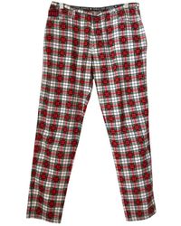 Jean Paul Gaultier Pantaloni Altro - Rosso