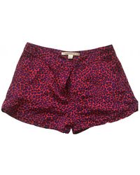 Diane von Furstenberg Mini short - Rot