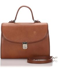Burberry Brown Leather Handbag
