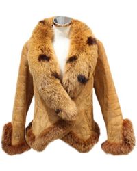 Chanel Leder Mäntel - Natur