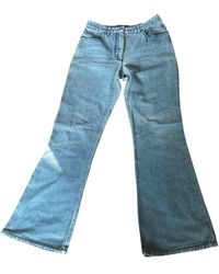 Chanel Pantalon large - Bleu