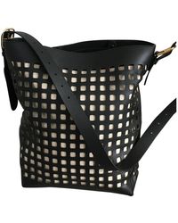 Diane von Furstenberg Leder Handtaschen - Schwarz