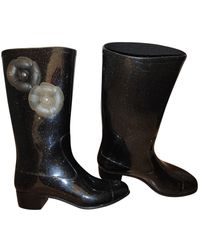 Chanel Botas de agua - Azul