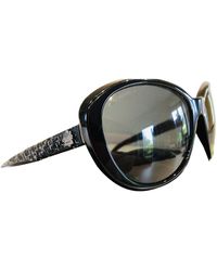 Chanel Gafas oversize - Negro