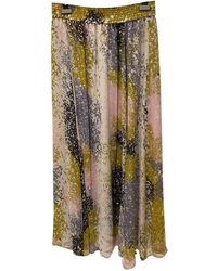 Diane von Furstenberg Seide Maxi rock - Mehrfarbig
