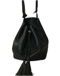 Sandro Leder Handtaschen - Schwarz