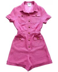 Chanel Mono de Lana - Rosa